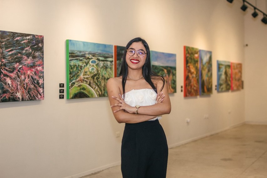 Melina Paloma Milla Aguilera fue reconocida en ARTLAB 2024, el “Shark Tank” del arte contemporáneo impulsado por Arte1010
