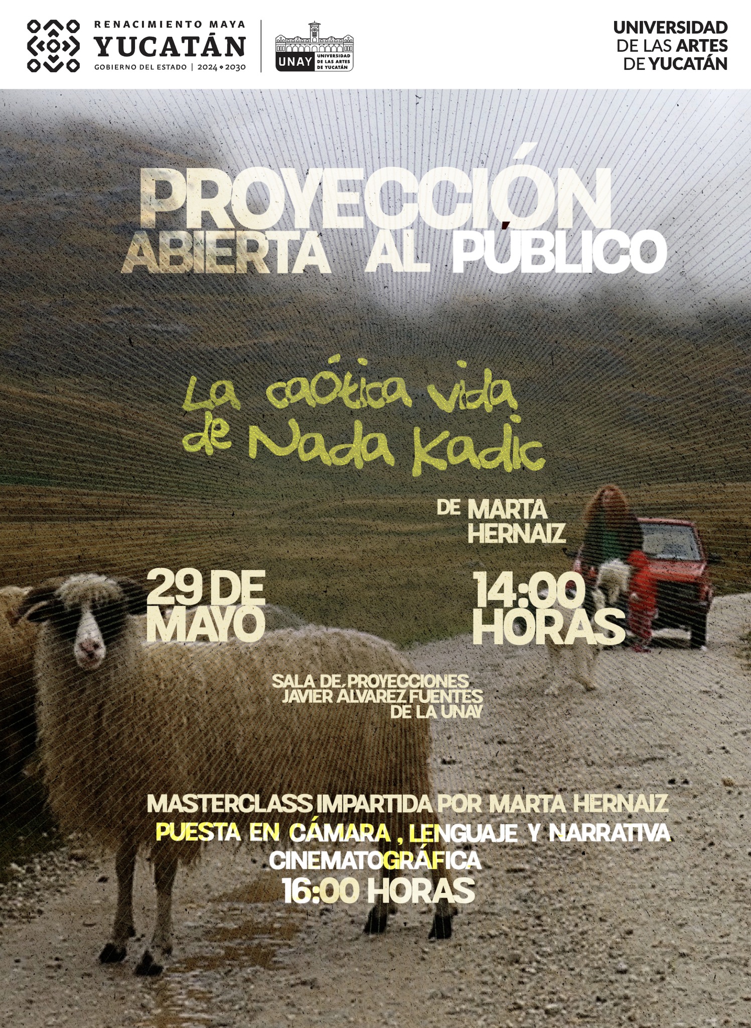 Universidad de las Artes de Yucatán presenta proyección abierta de “La caótica vida de Nada Kadić”